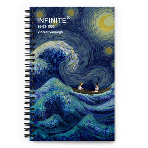 Infinite Starry Night Notebook