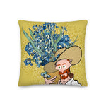 Load image into Gallery viewer, pot of Iris (Premium Pillow)
