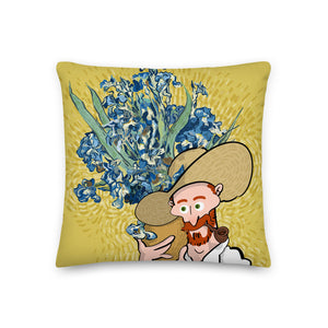 pot of Iris (Premium Pillow)