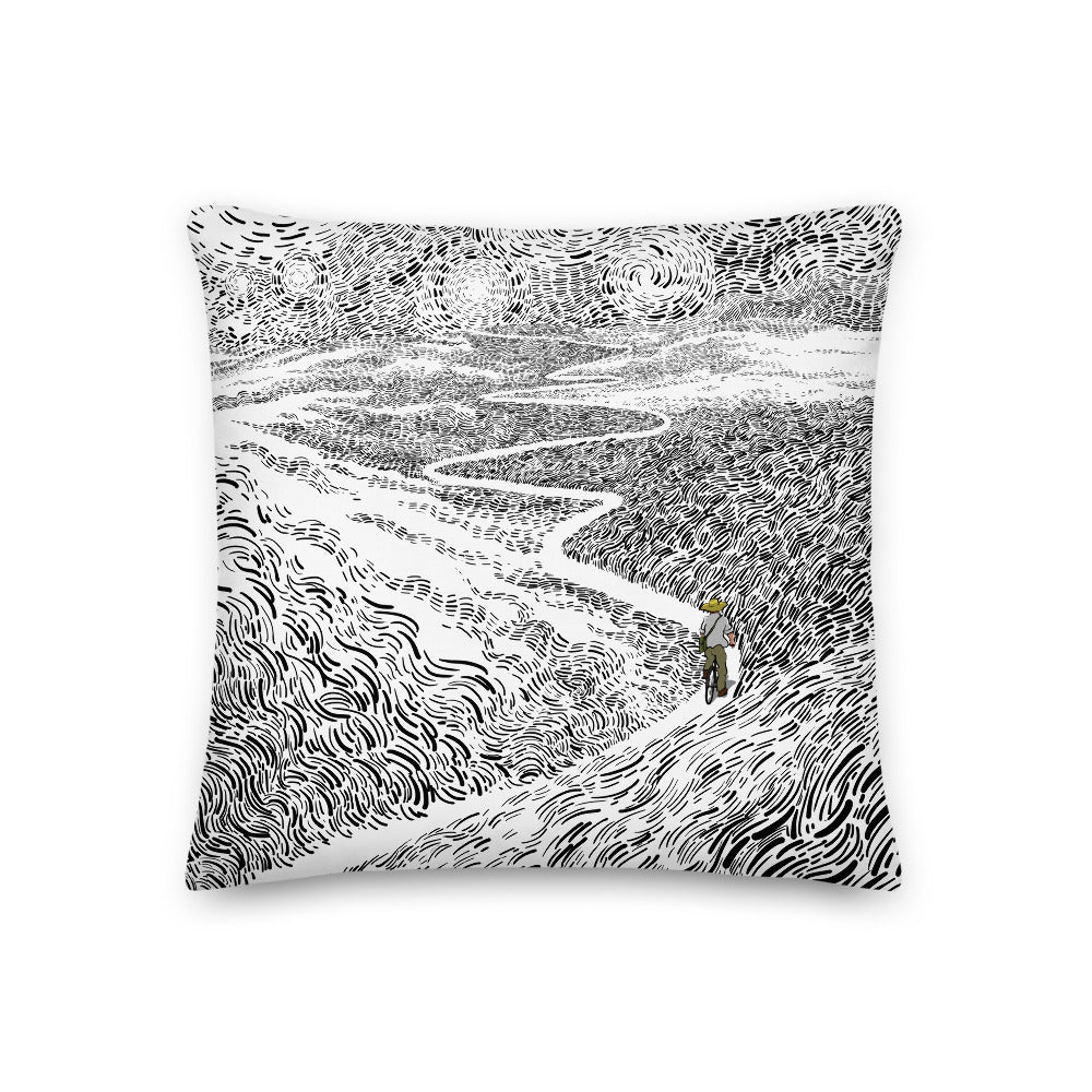Along the way (Premium Pillow)