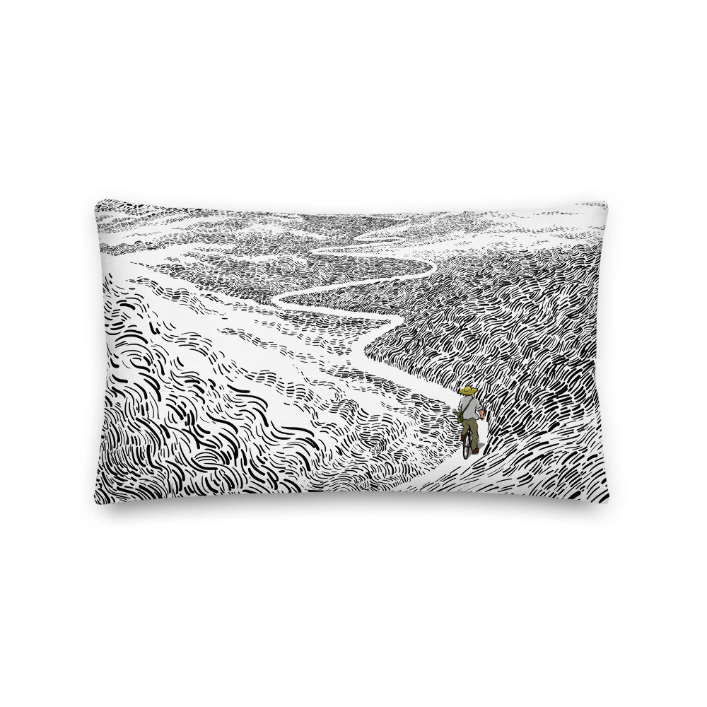 Along the way (Premium Pillow)
