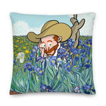 Load image into Gallery viewer, picking Iris (Premium Pillow)
