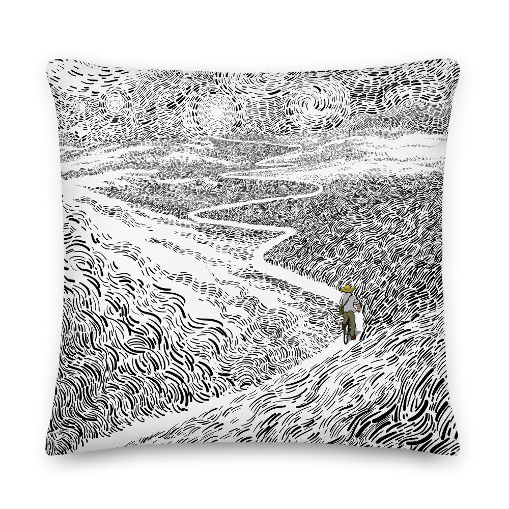 Along the way (Premium Pillow)