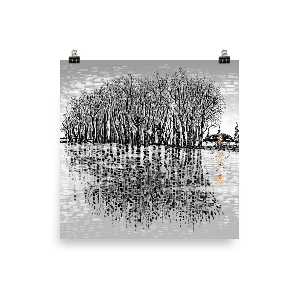 Water reflection