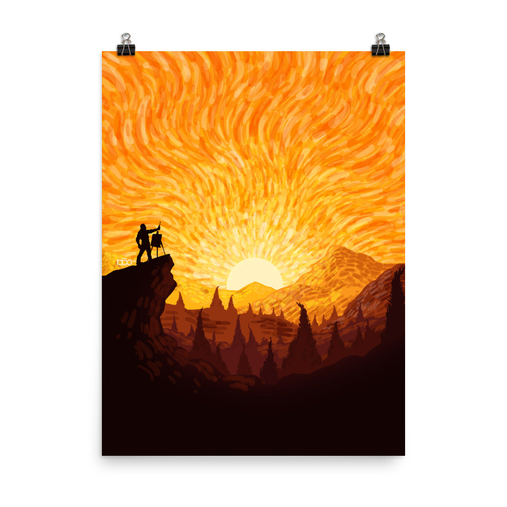 Mountain sunrise