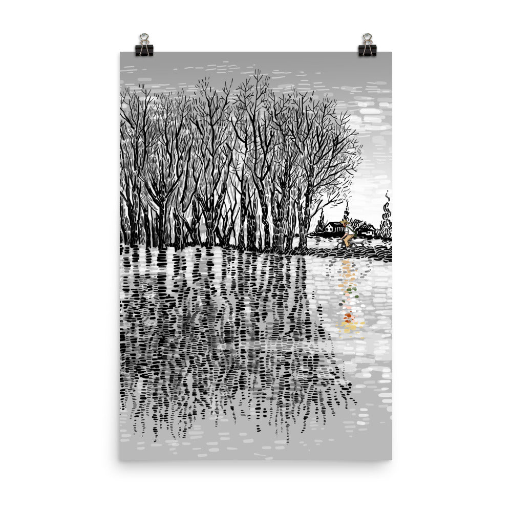 Water reflection