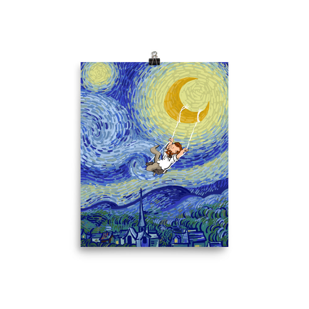 Swing on the moon