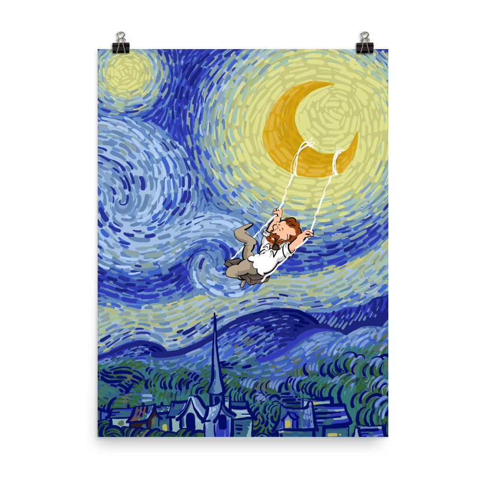 Swing on the moon