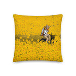 Load image into Gallery viewer, sunflowers dance (Premium Pillow)
