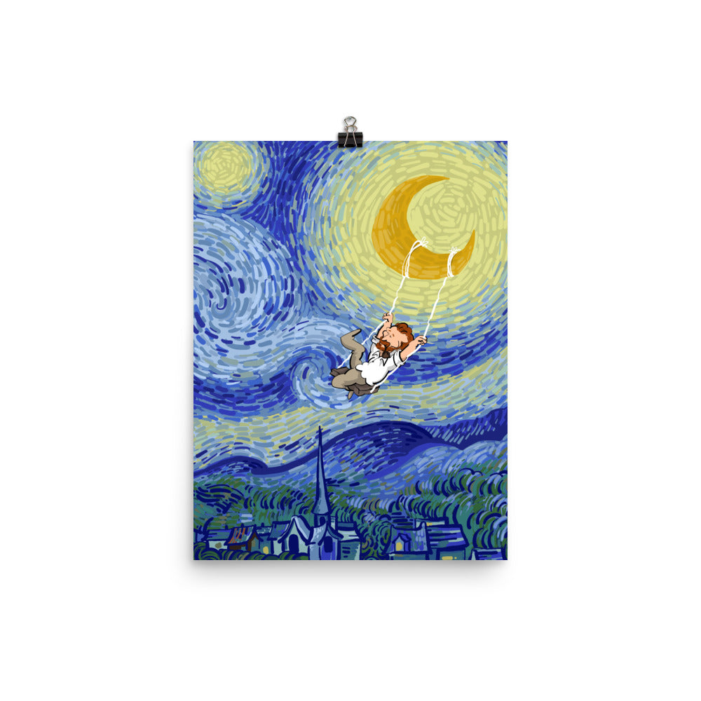 Swing on the moon