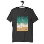 Load image into Gallery viewer, Beach footprint (Unisex T-Shirt)

