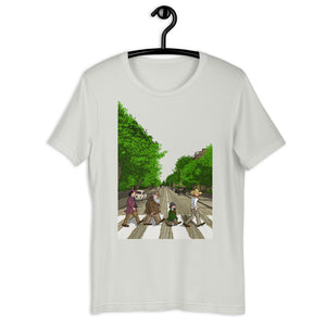 The Fancy Gang In Abbey Road (Unisex T-Shirt)